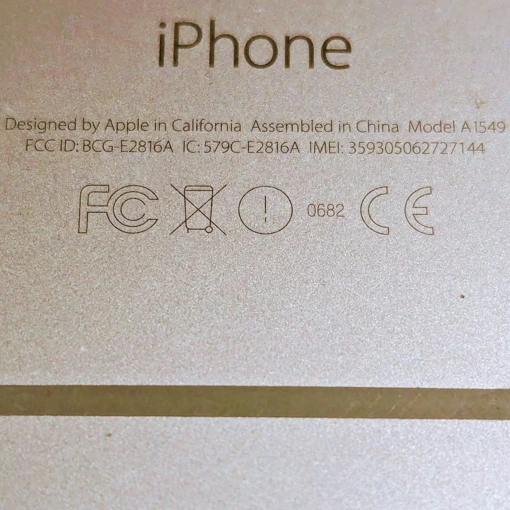 iPhone 6 (A1549) - 64 GB #29 (For parts)***